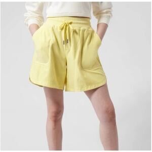 Athleta Women's Farallon Midi Short Size S Bright Yellow NWT